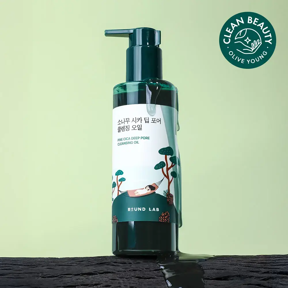 [NEW/피지숯싹] 라운드랩 소나무 시카 딥 포어 클렌징오일 200ml